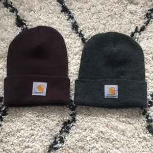 2 carhartt beanies